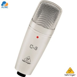 Behringer C-3 - micrófono condensador de estudio de doble diafragma