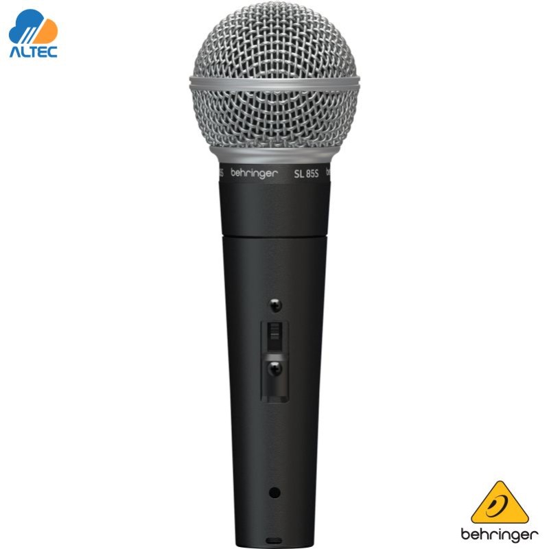 Behringer SL85S - micrófono dinámico de mano cardioide con interruptor