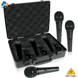 Behringer XM1800S - 3 micrófonos dinámicos de mano cardioides para voz e instrumentos