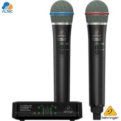 Behringer ULM302MIC - sistema inalámbrico digital de 2 micrófonos de 2.4GHZ