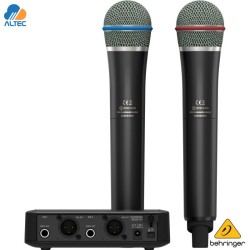 Behringer ULM302MIC - sistema inalámbrico digital de 2 micrófonos de 2.4GHZ