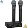 Behringer ULM302MIC - sistema inalámbrico digital de 2 micrófonos de 2.4GHZ