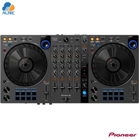 Pioneer dj DDJ-FLX6-GT - controlador dj de 4 canales para rekordbox, serato dj pro, virtual dj y traktor