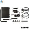 Shure BLX14R/W93 - sistema inalámbrico para presentador con micrófono lavalier de montaje en rack