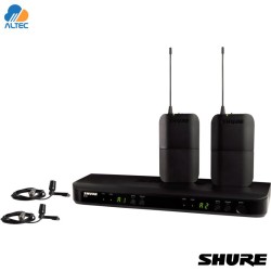 Shure BLX188/CVL - sistema inalámbrico dual para presentador con dos micrófonos lavalier CVL