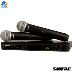 Shure BLX288/PG58 - sistema inalámbrico dual para voz con dos micrófonos PG58