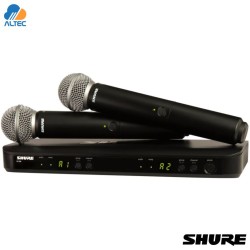Shure BLX288/SM58 Sistema inalámbrico dual con 2 micrófonos