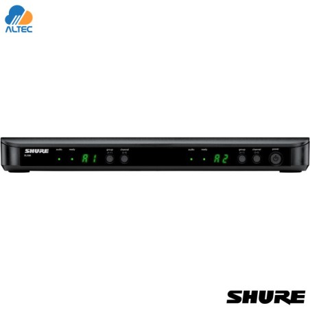 Shure BLX88 - receptor inalámbrico dual para sistemas inalámbricos BLX