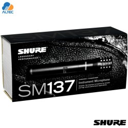 Shure SM137-LC - micrófono de condensador profesional de instrumento