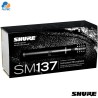 Shure SM137-LC - micrófono de condensador cardioide para instrumentos