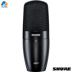 Shure SM27-SC Micrófono condensador cardioide Silver Edition