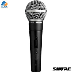 Shure SM58S - micrófono dinámico vocal con interruptor de encendido/apagado