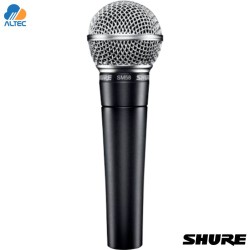 Shure SM58S - micrófono dinámico vocal con interruptor de encendido/apagado