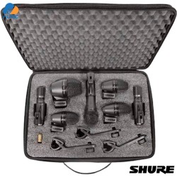 Shure PGADRUMKIT7 - juego de 7 micrófonos de batería para estudio y en vivo
