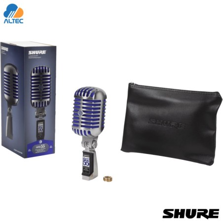 Shure SUPER55 - micrófono vocal dinámico supercardioide