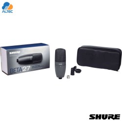 Shure BETA 27 - micrófono de condensador supercardioide para instrumentos