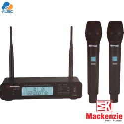 Mackenzie UHF-325 - sistema inalámbrico dual para voz con dos micrófonos