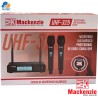 Mackenzie UHF-325 - sistema inalámbrico dual para voz con dos micrófonos