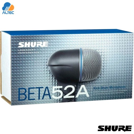 Shure BETA 52A - micrófono dinámico supercardioide para bombo