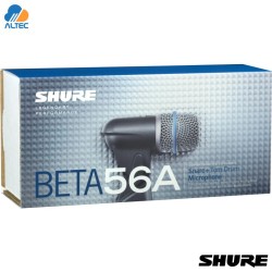 Shure BETA 56A - micrófono dinámico supercardioide para tambores y timbales