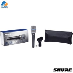 Shure BETA 87A - micrófono vocal condensador supercardioide
