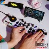 Hercules MIX - controlador dj de 2 decks para usarlo en Android, iOS, Windows® y macOS con djay de Algoriddim