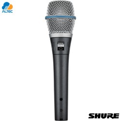 Shure BETA 87C - micrófono condensador cardioide de mano para voces