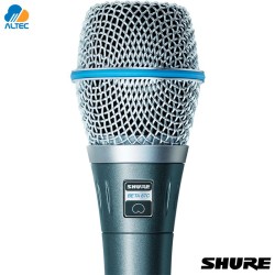 Shure BETA 87C - micrófono condensador cardioide de mano para voces