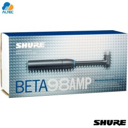 Shure BETA 98AMP/C - micrófono condensador cardioide para instrumentos