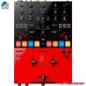 Pioneer dj DJM-S5 - mezcladora de DJ de 2 canales estilo scratch (rojo brillante)