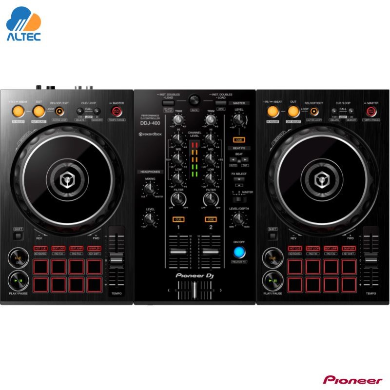 Pioneer DDJ-400 - controlador dj para rekordbox