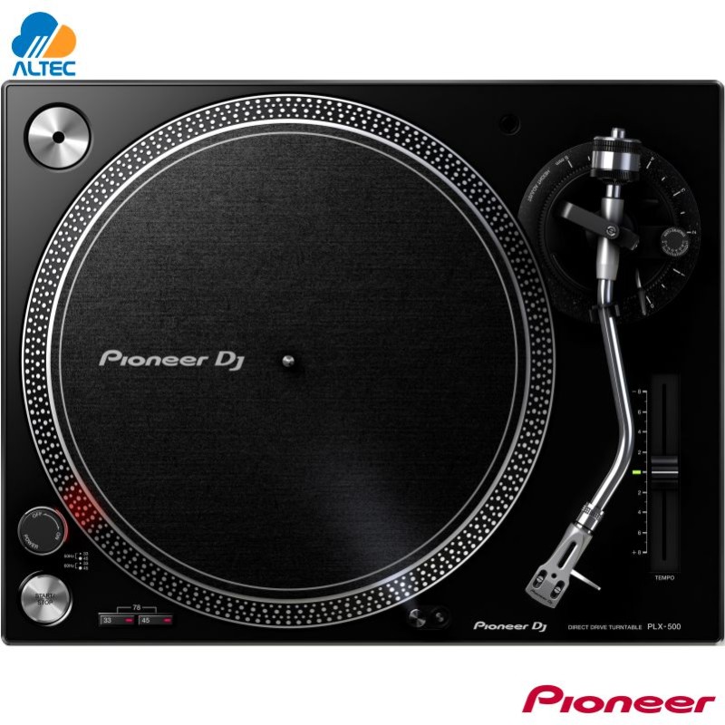 Pioneer dj PLX-500-K - tornamesa de tracción directa