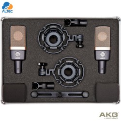 AKG C214 MATCHED PAIR - micrófono de condensador de diafragma grande profesional stereo (par)