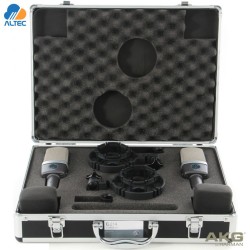 Micrófonos AKG C214 ST Emparejados para Grabación Estéreo