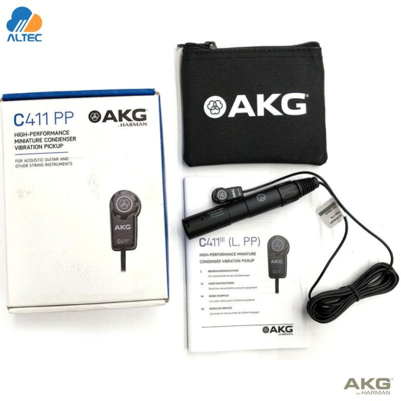 Micrófono de Contacto AKG C411PP para Instrumentos Acústicos