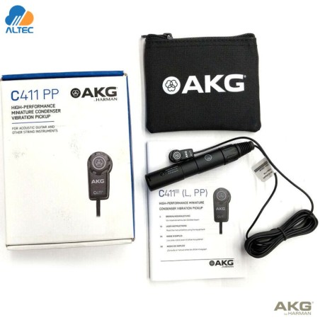 Micrófono de Contacto AKG C411PP para Instrumentos Acústicos