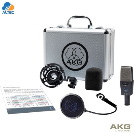 AKG C414 XLS Micrófono Profesional Multipatrón de Estudio