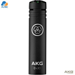 AKG C430 Micrófono Cardioide Compacto para Platillos y Overheads