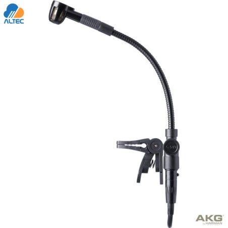 AKG C519M Micrófono de Pinza Cardioide para Instrumentos