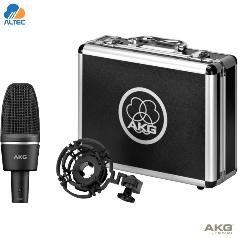AKG C3000 micrófono condensador cardioide para estudio