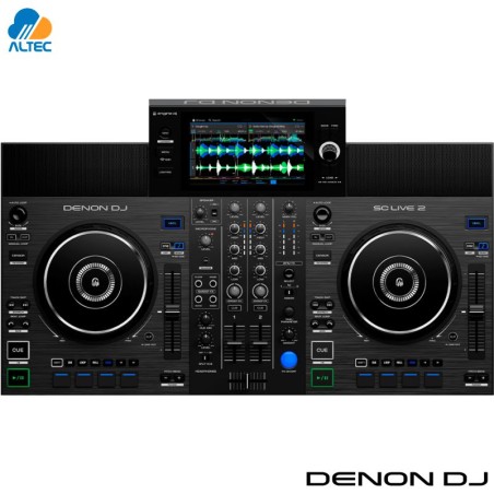 Denon SC LIVE 2 - Consola de DJ independiente de 2 decks con WiFi