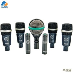 AKG Drum Set Concert I – Set Pro de 7 Micrófonos para Batería