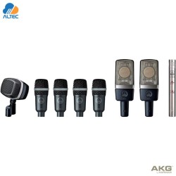 AKG DRUM SET PREMIUM - juego de 8 micrófonos de batería profesional