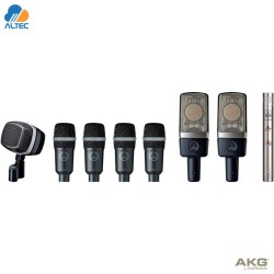 AKG Drum Set Premium – Kit Pro de Micrófonos para Batería