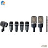 AKG Drum Set Premium – Kit Pro de Micrófonos para Batería