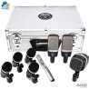 AKG Drum Set Premium – Kit Pro de Micrófonos para Batería