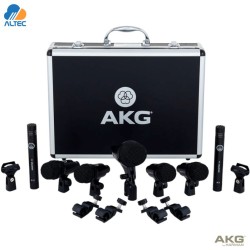 AKG DRUM SET SESSION I - juego de 7 micrófonos de batería profesional de alta performance