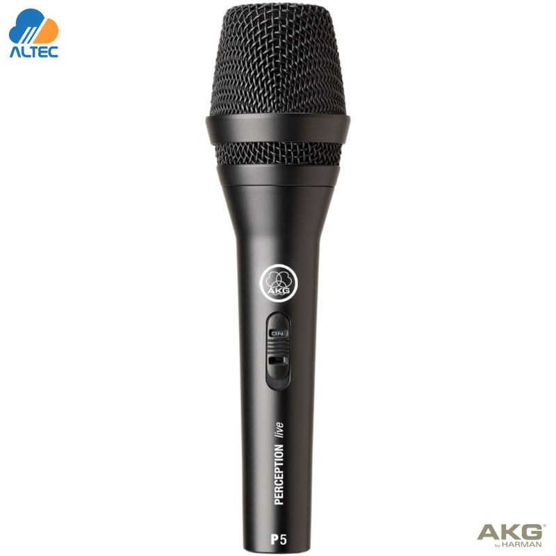 AKG P5S Micrófono dinámico vocal supercardioide con switch