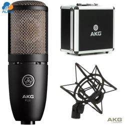 AKG P220 - micrófono de condensador verdadero de diafragma grande de alto rendimiento