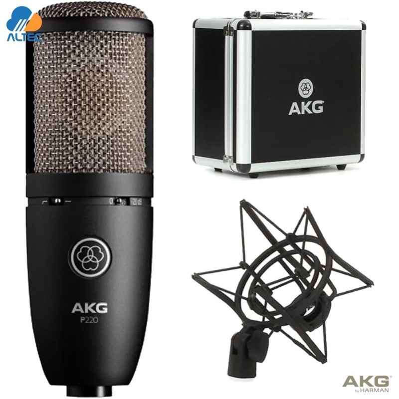 AKG P220 Micrófono condensador cardioide para grabación